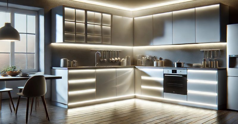 Eclairage LED avec ou sans profilé pour ruban LED.