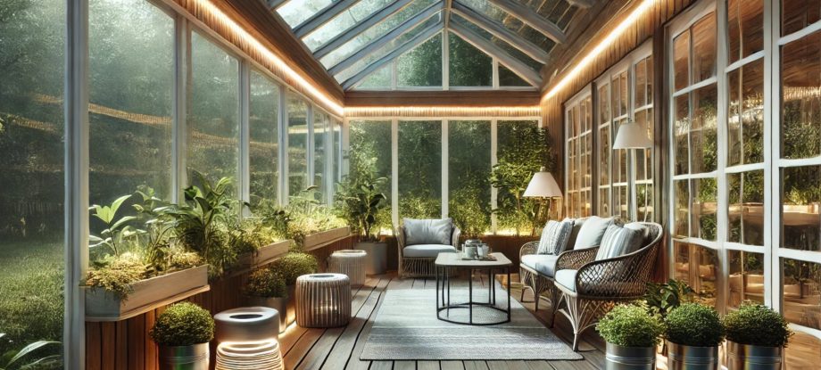 Eclairer votre véranda d'extérieur avec des rubans LED.