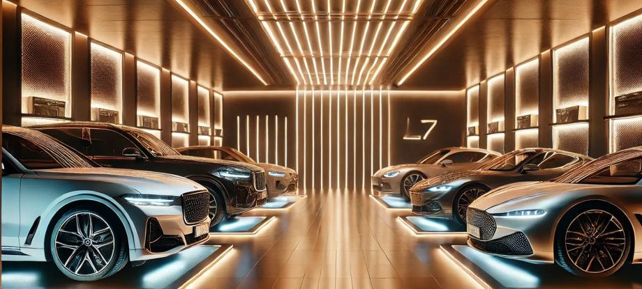 Sublimez votre garage de voiture de luxe avec un éclairage LED.