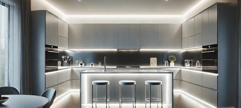 Utilisez des rubans LED encastrés pour votre plafond.