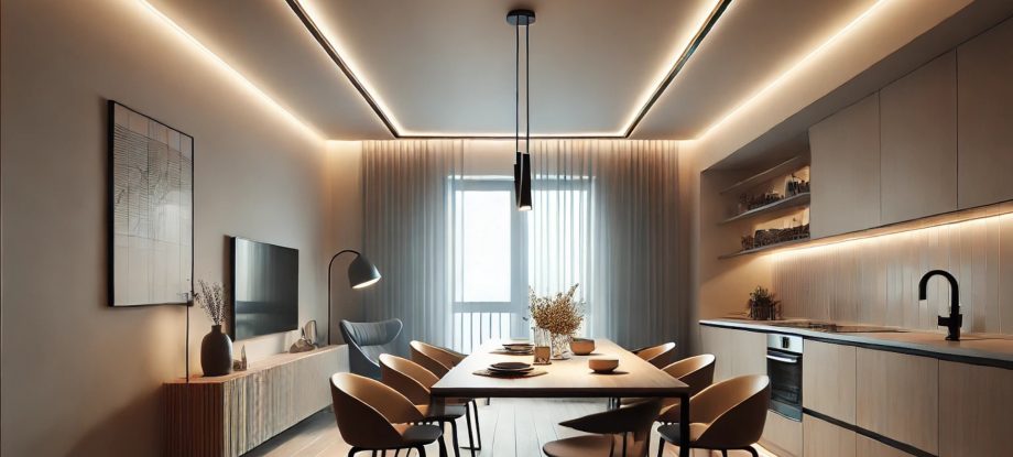 Utilisez des rubans LED pour sublimer votre Airbnb.